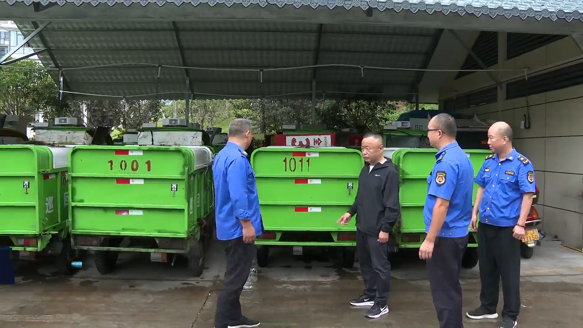 罗田县城管执法局开展“双节”前安全检查