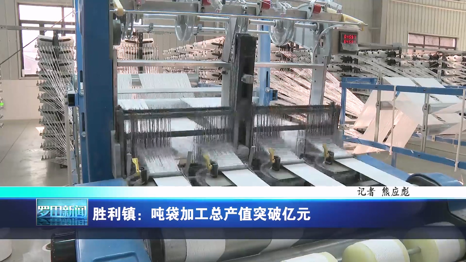 胜利镇：吨袋加工总产值突破亿元