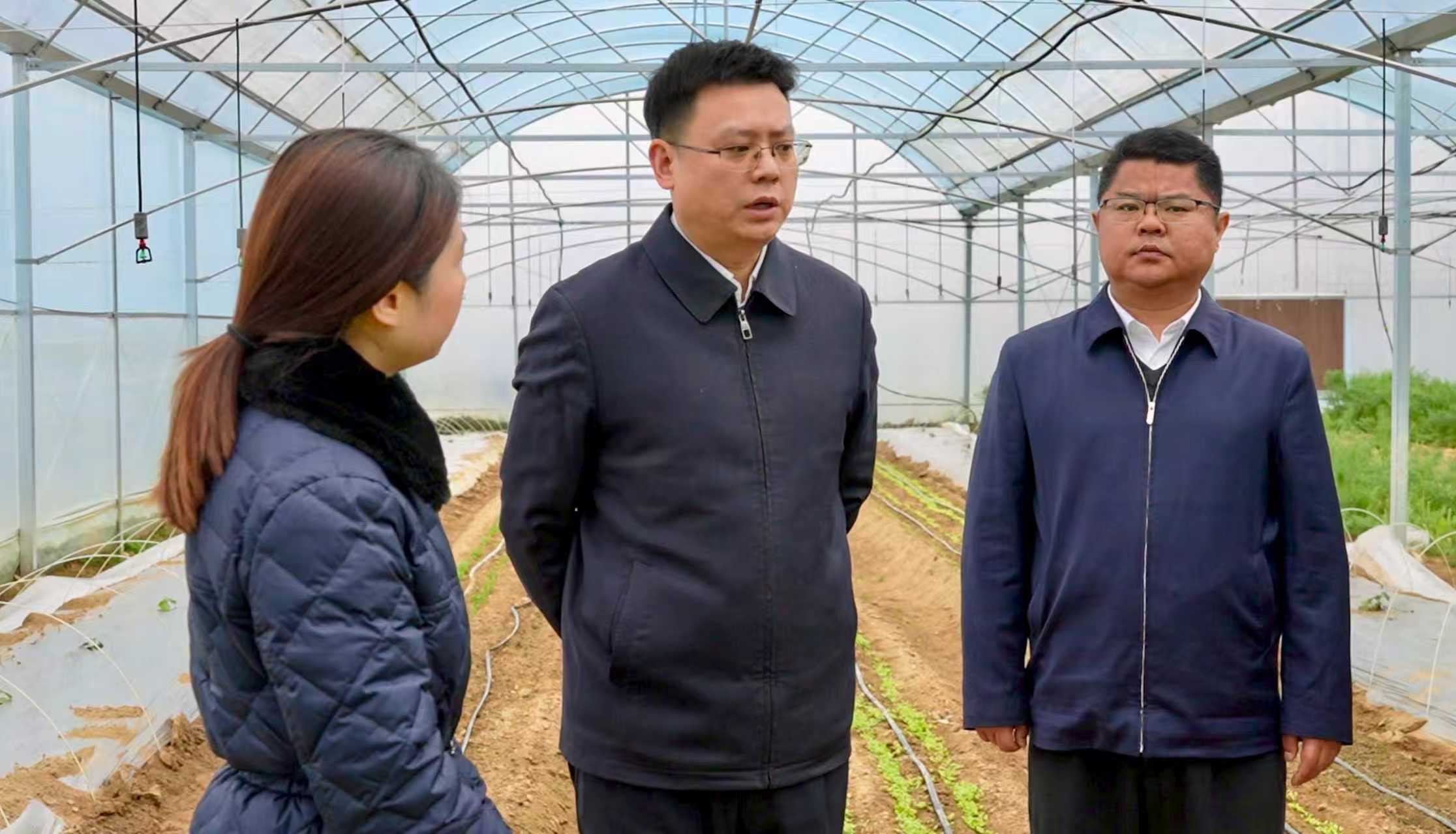 周黎到匡河镇调研农村重点工作