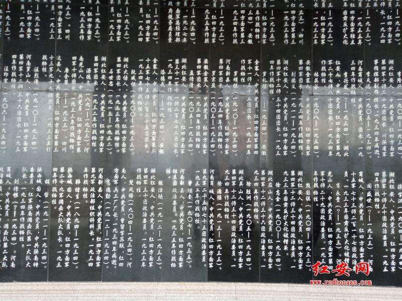 薜馆长又喊我看其他红安籍红军烈士的墓碑,我依次给他们叩头跪拜.