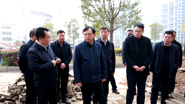 胡广专题调研倒水河流域水污染治理工作