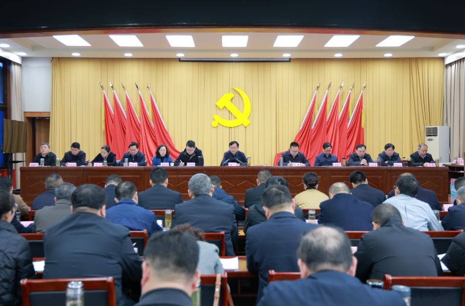 红安县组织 宣传 统战 社会工作会议召开