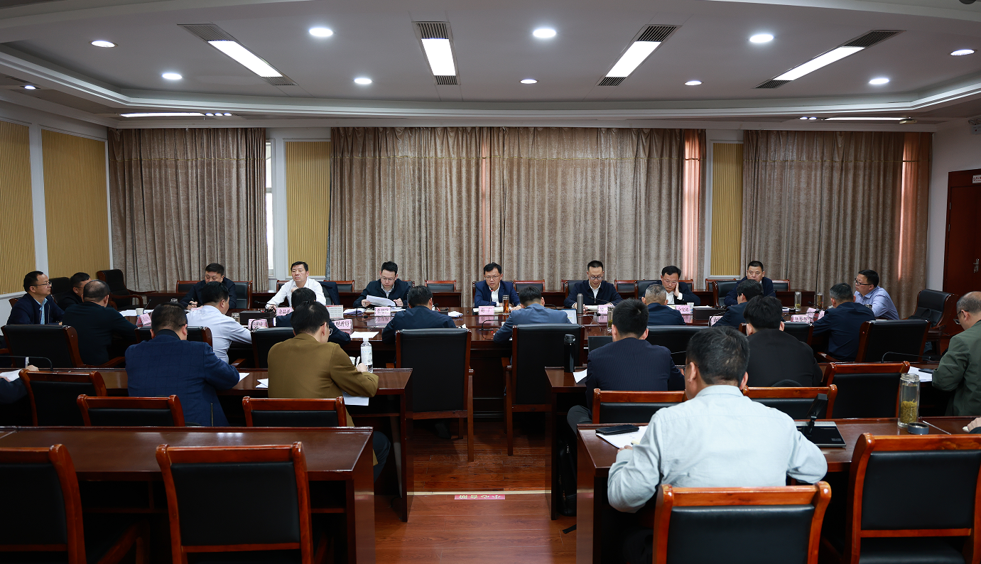 胡广主持召开红安县城乡供排水一体化项目调度会