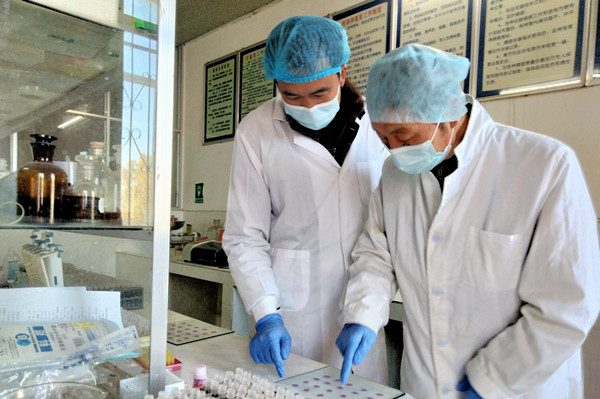 县畜牧兽医服务中心业务大学习沙场大点兵