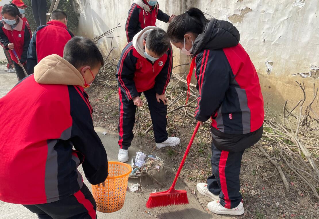 学生环卫照片图片