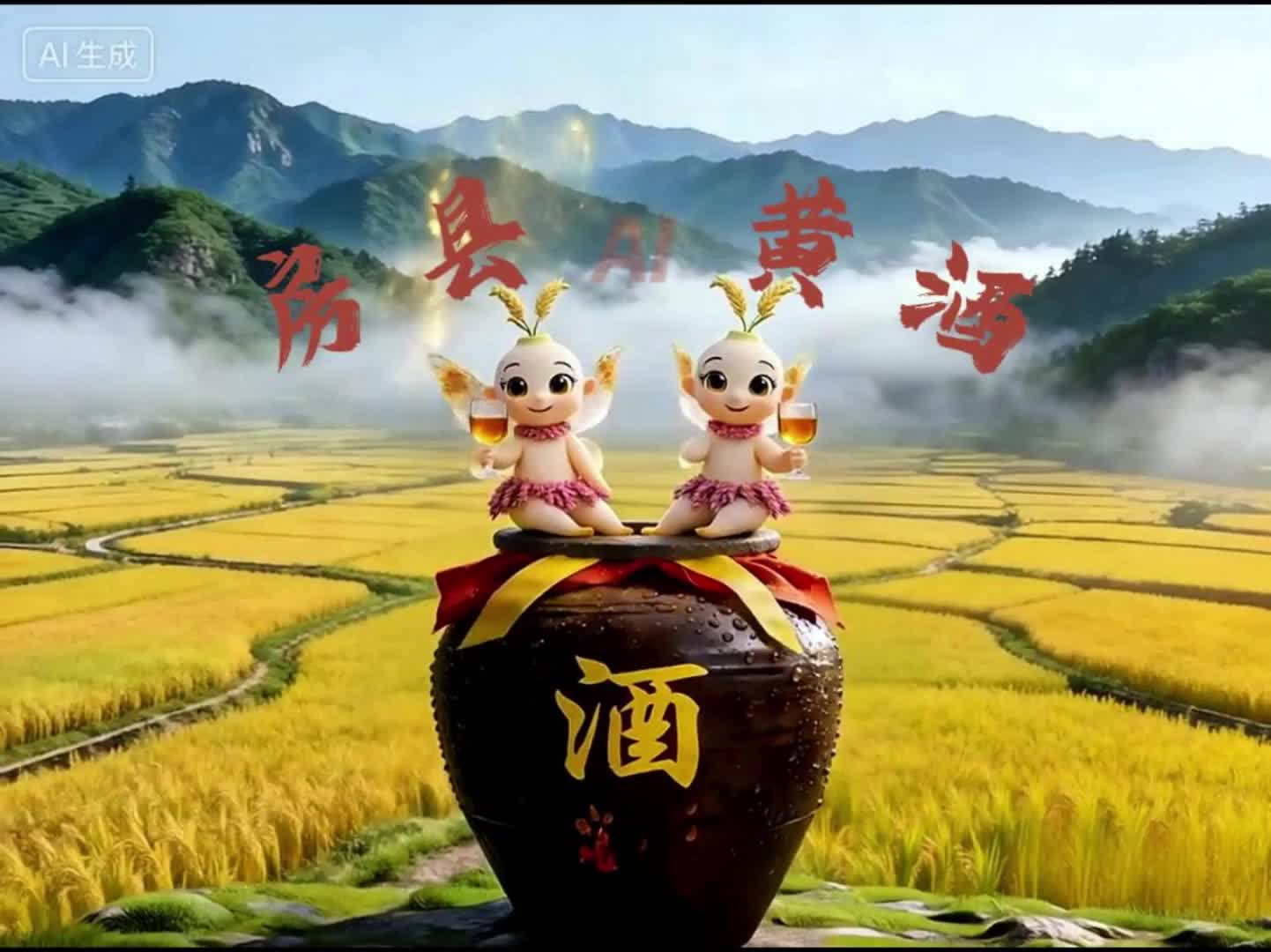 AI 了 AI 了！房县黄酒小精灵喊你赴诗酒之约～
