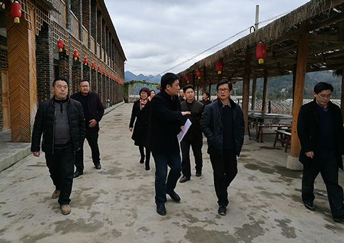 陈学明率队视察来凤县"国家全域旅游示范区"建设情况