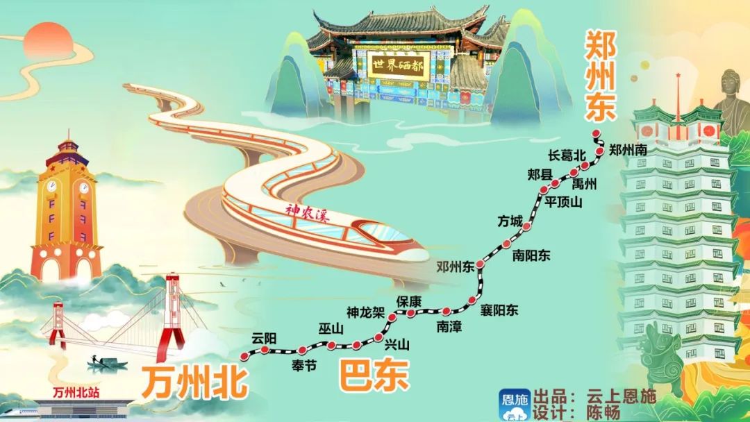 巴东北站线路图片