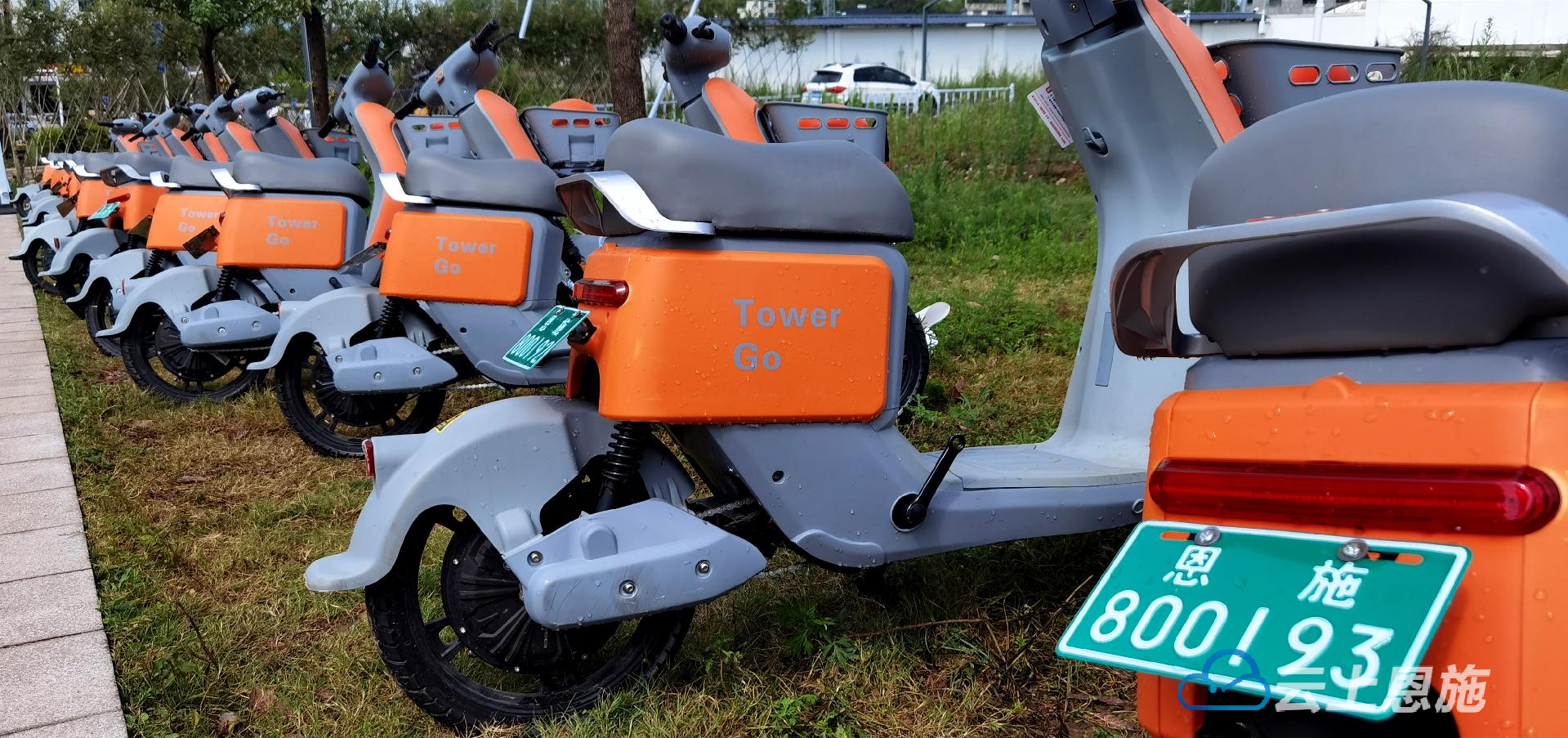 前几日,中国铁塔恩施州分公司在恩施投放首批电单车,地点选定在高坪集