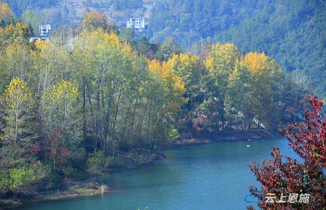 湖北宣恩双龙湖:湖光山色 湿地如画 _长江云 - 湖北网络广播电视台