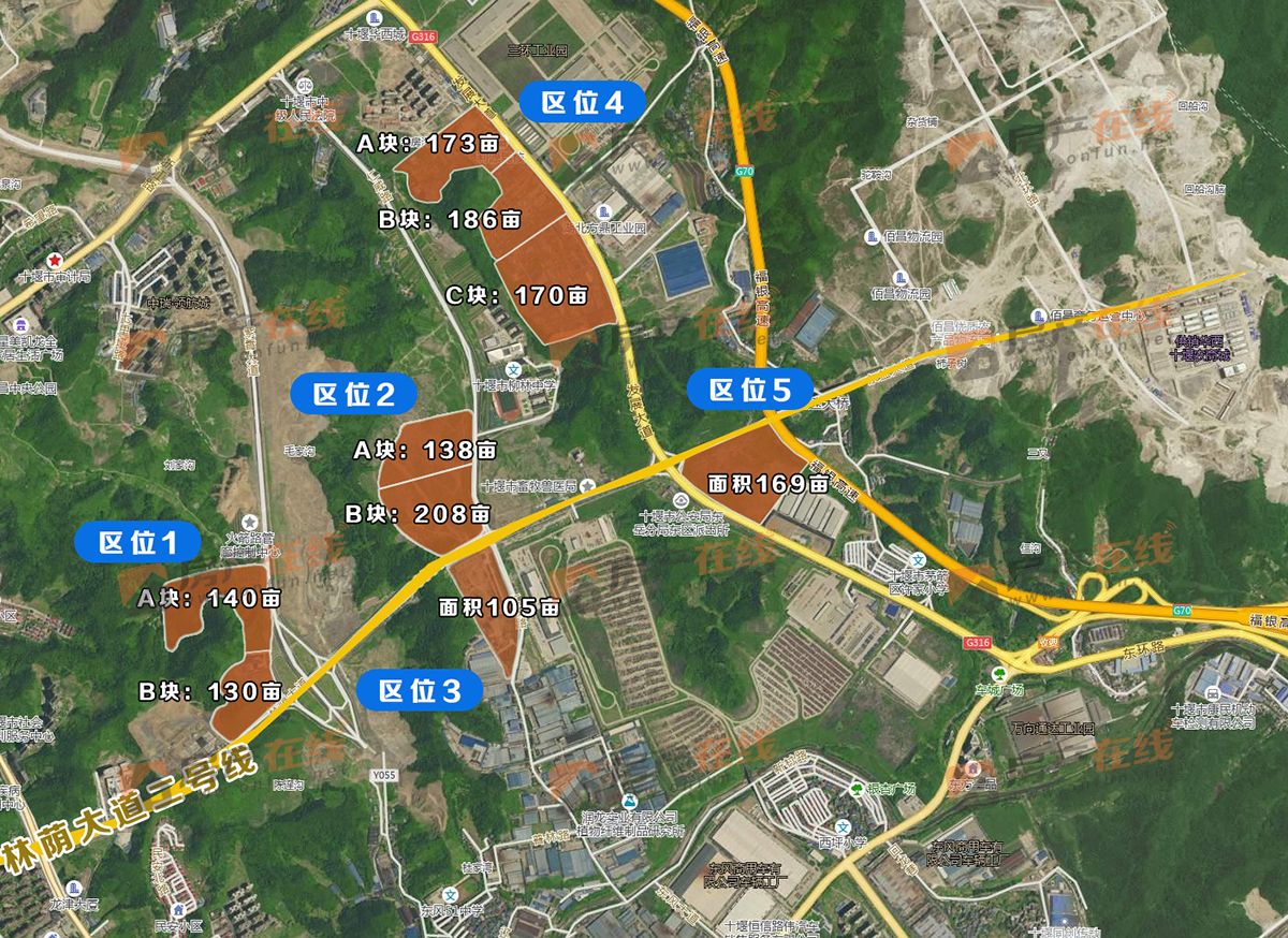 熊家湾新建一条路,周边还规划多条道路,多宗地块待出让!_云上十堰