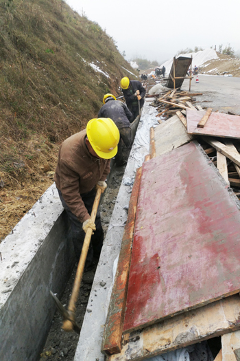 库周公路江南段二期建设稳步推进