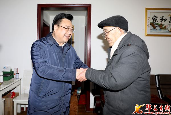 张涛带队开展春节走访慰问