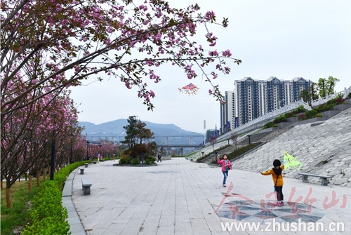 堵河生态景观带魅力初显