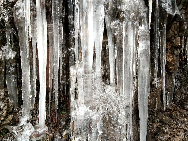 竹坪乡：梦幻冰凌迷路人