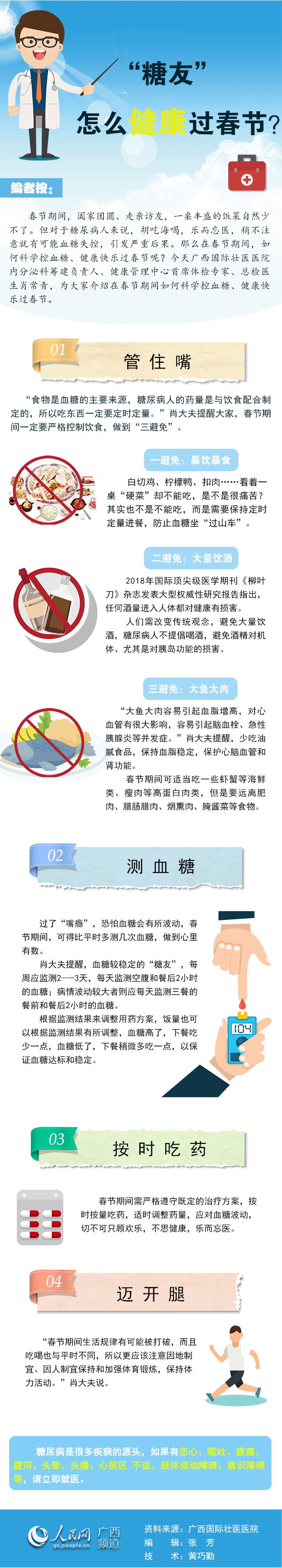 圖解：“糖友”怎么健康過春節？