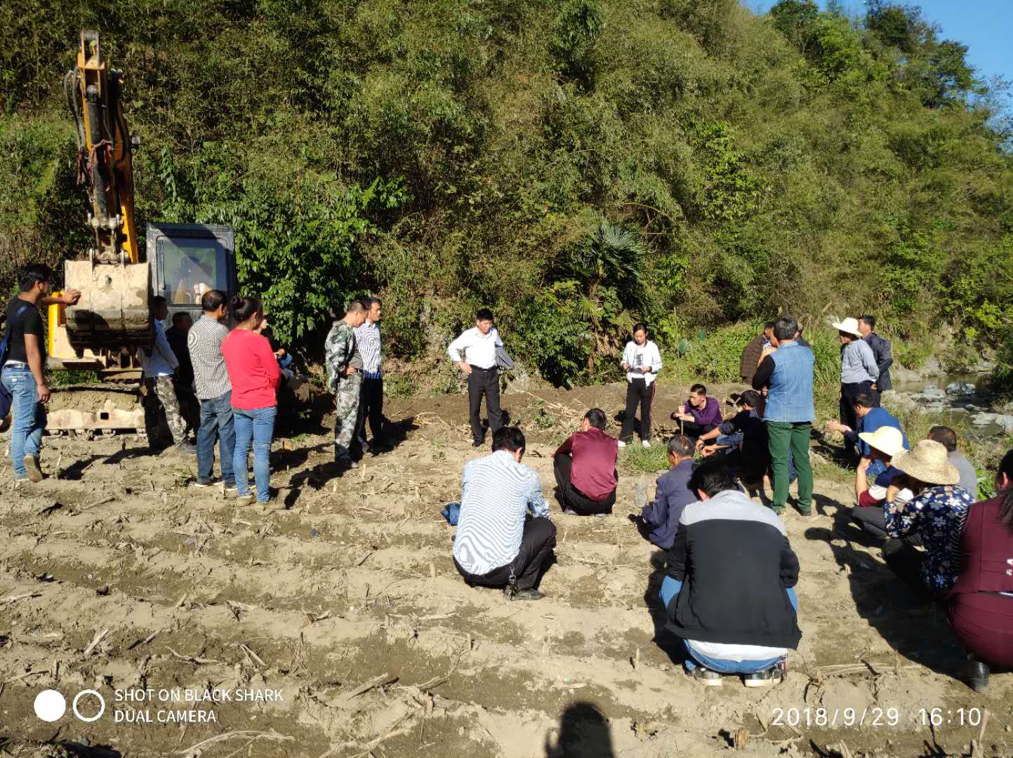 官渡镇召开中场和大溪河村茶叶产业现场会
