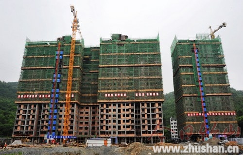 杜家沟保障性住房主体工程竣工