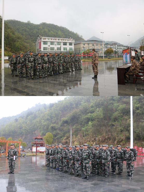 深河乡：民兵点验展风采