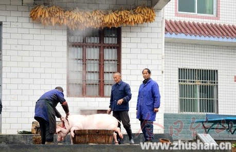 烤酒杀猪忙过年