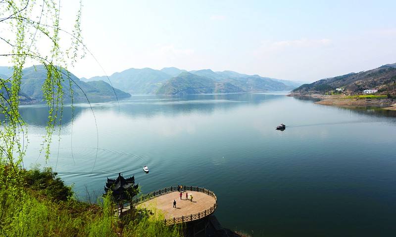 圣水湖國家濕地公園建設迎國檢