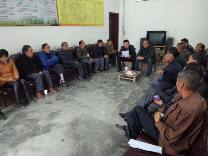 秦古镇扎实开展村“两委”换届候选人考察工作