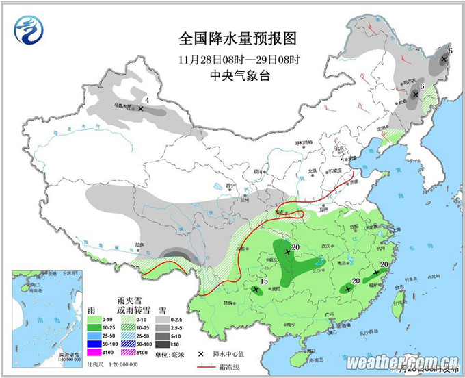 冷空气南下晴好天气告别十堰 低温或跌至冰点附近