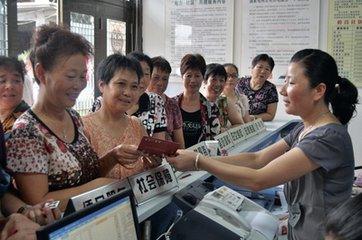 楼台乡居民参保热潮升温