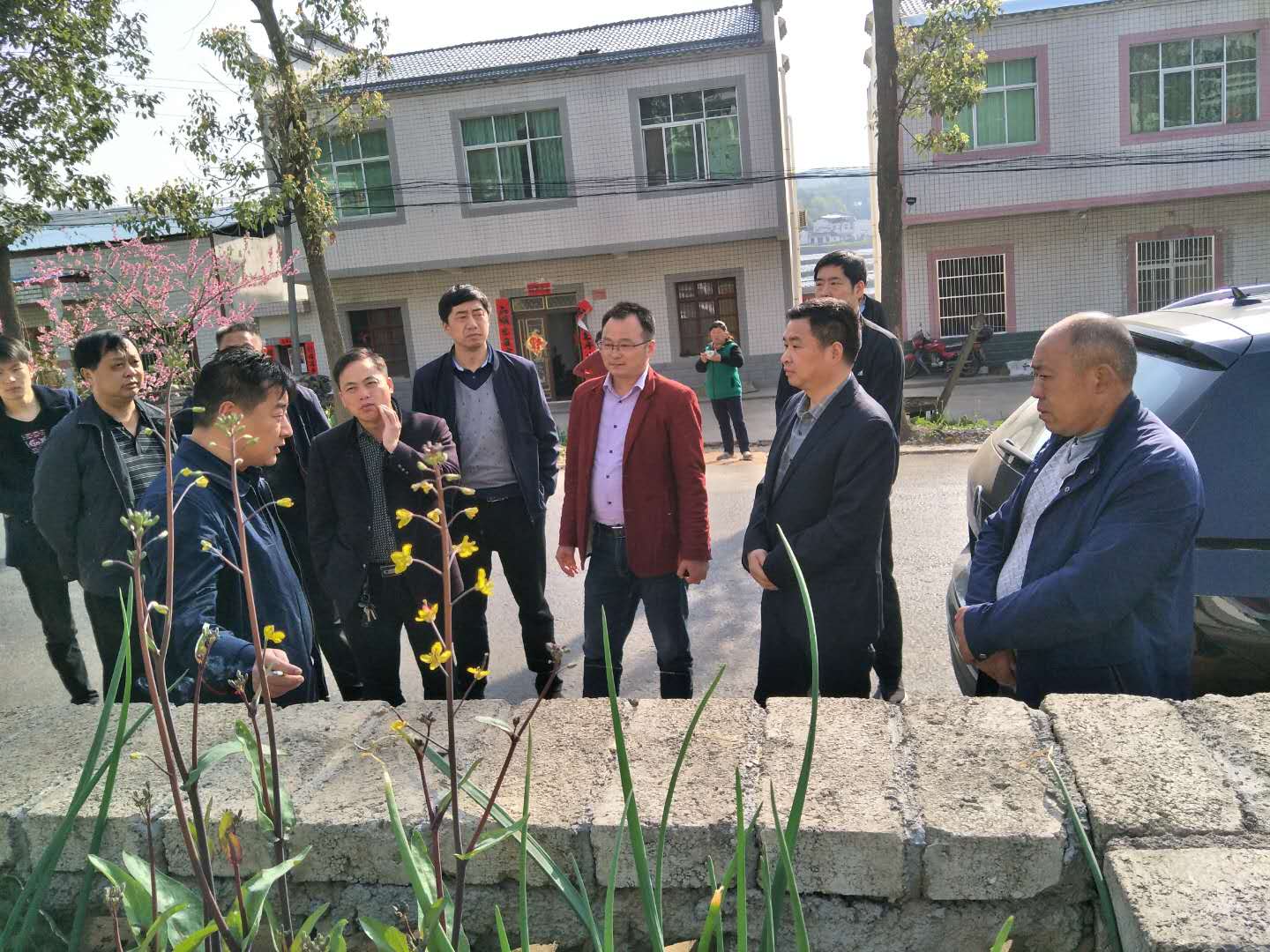 双台乡交流学习他乡“5+1”经验