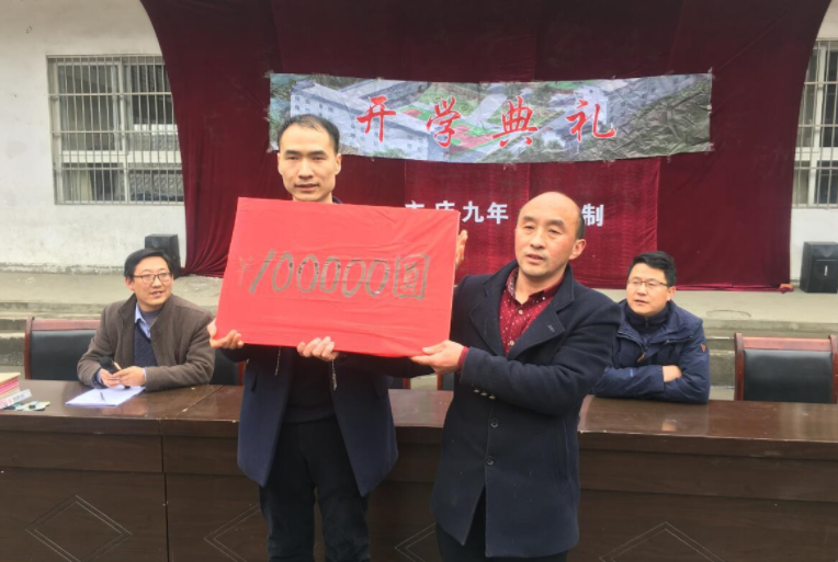大庙乡：学子创业成功反哺母校