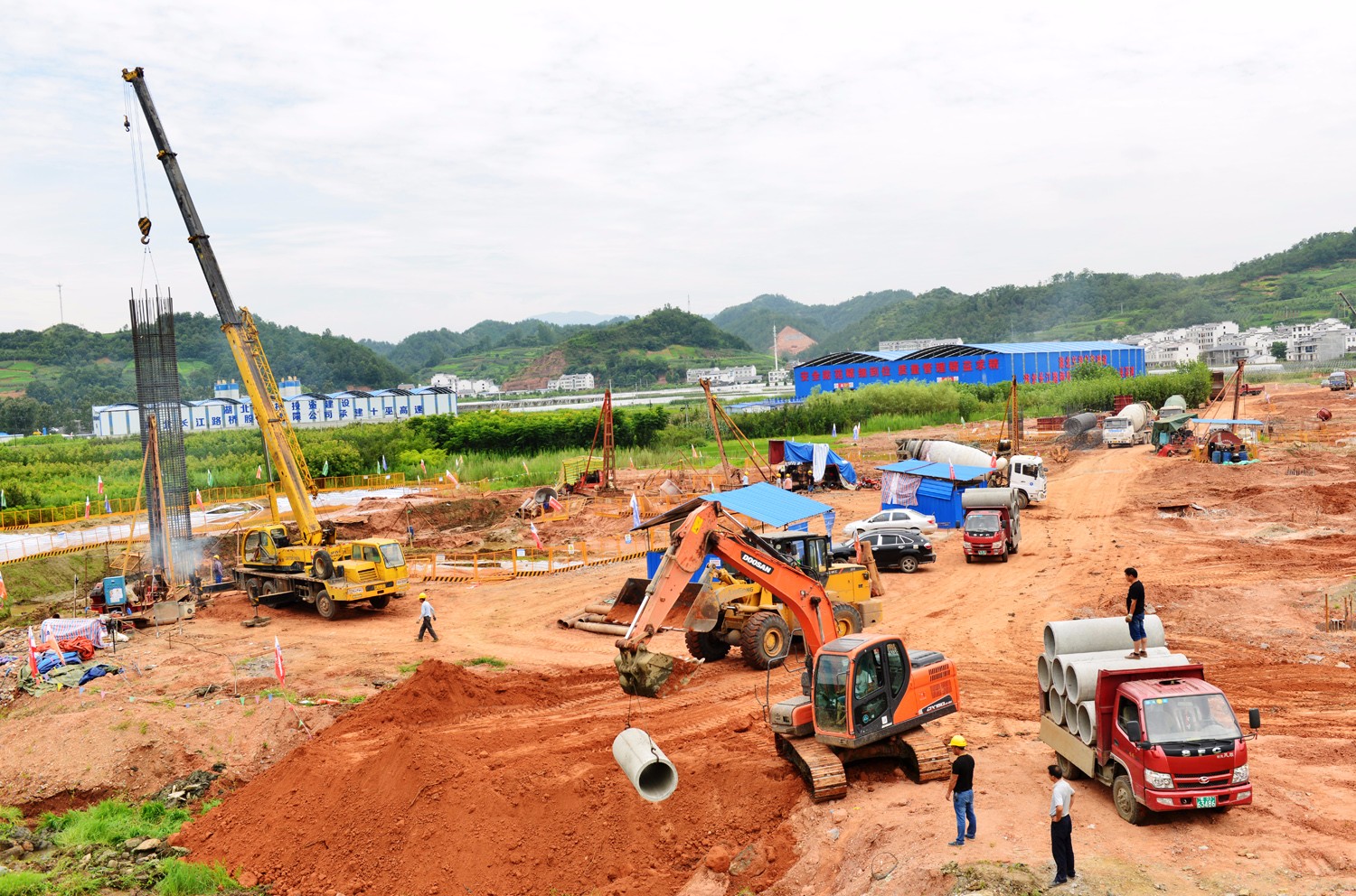 十巫高速溢水互通建设启动
