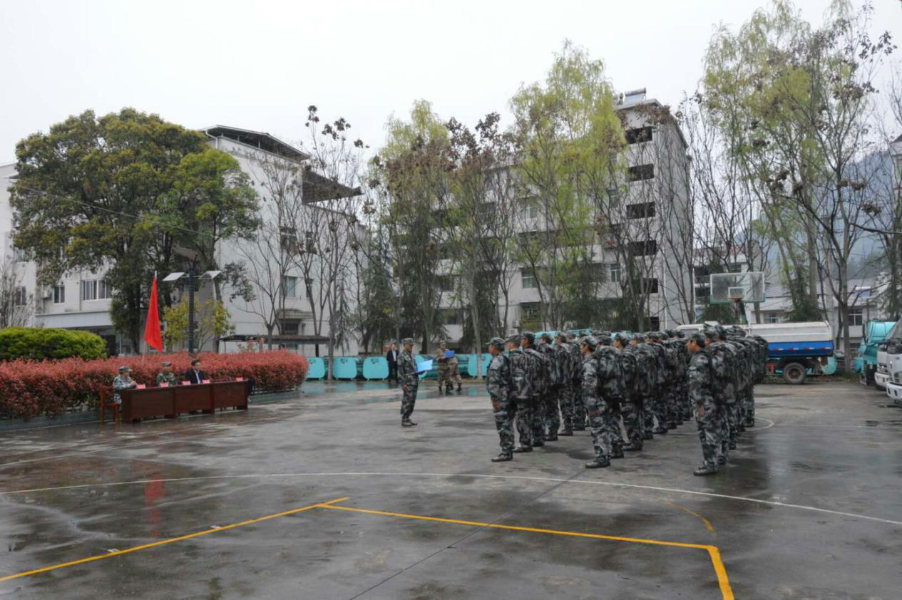 秦古镇：真抓实练 加强民兵实战能力