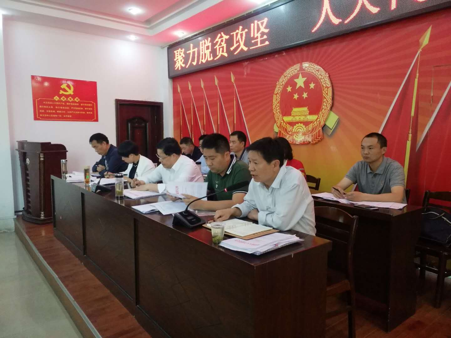 擂鼓镇：整合力量冲锋排查普访