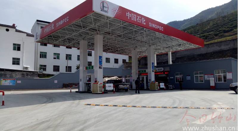 得胜镇：新建一流加油站  服务经济大中心