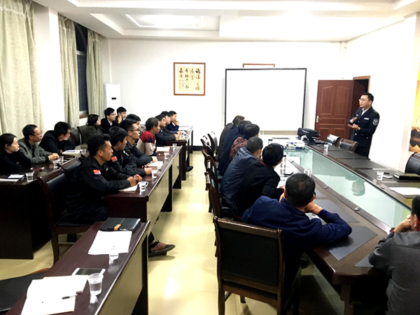 溢水镇：开展消防安全知识培训 