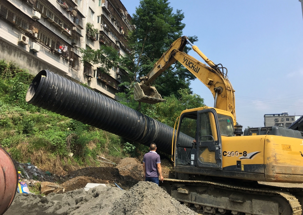 城关北门沟雨污管网工程加快推进