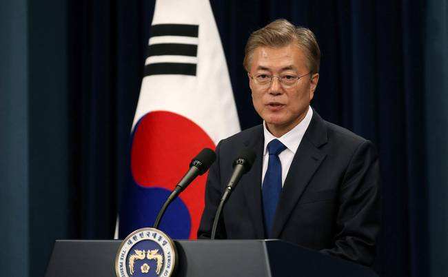 韩国总统文在寅将于12月13日至16日访华