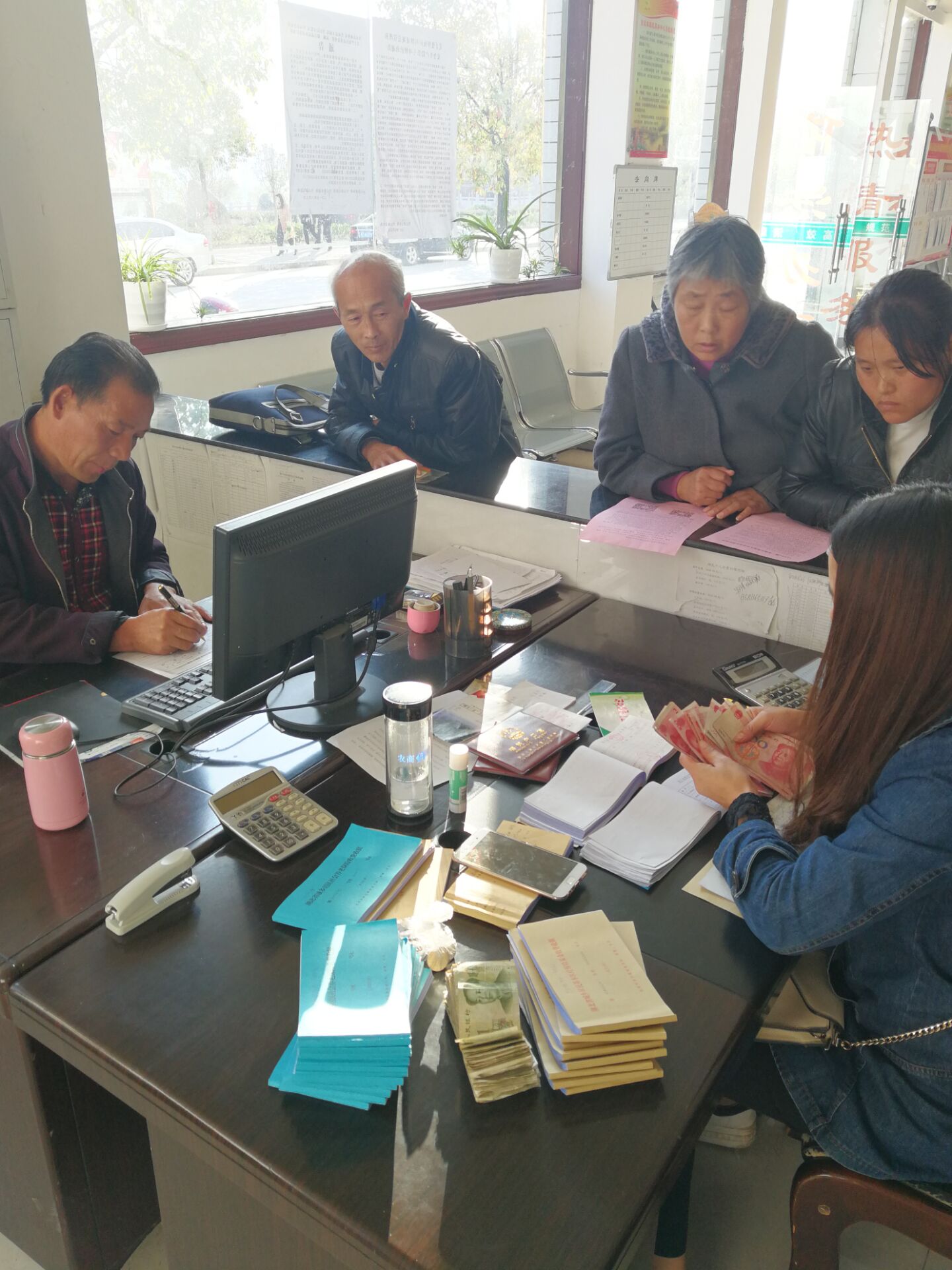 官渡镇“两金”征收工作如火如荼