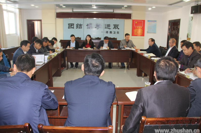 得胜镇召开党建提升暨“十进十建”工作推进会