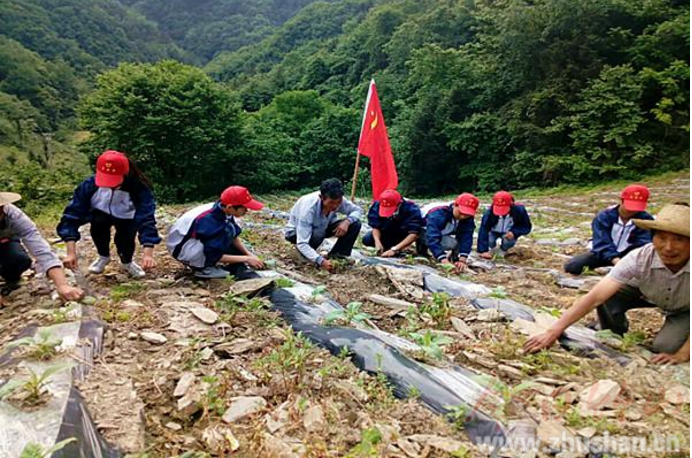 大庙乡：以党建带团建 助力脱贫攻坚