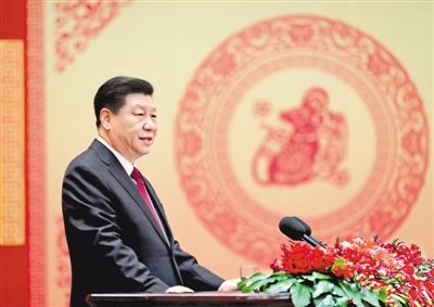 中共中央國務院舉行春節團拜會