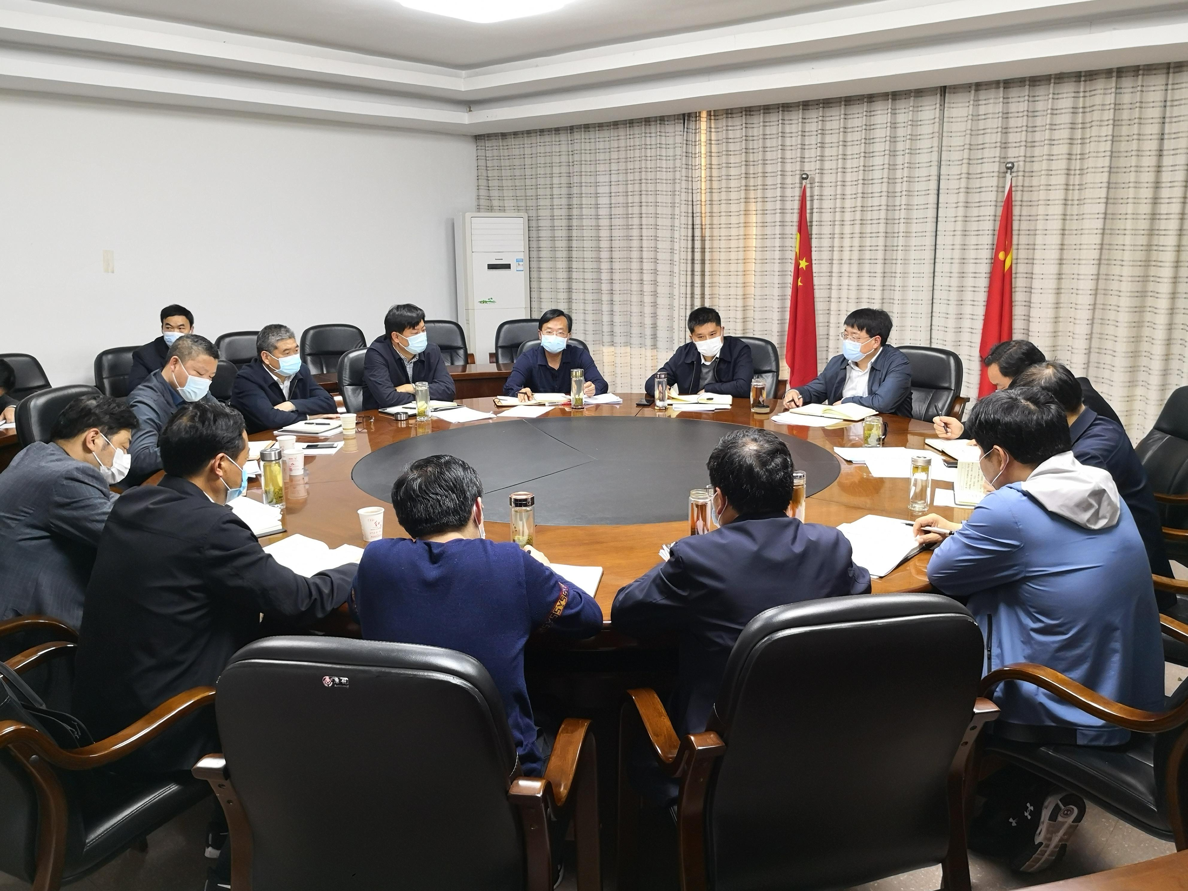 龚举海专题研究省委巡视反馈问题整改