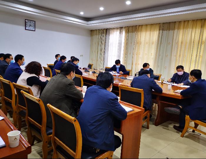 我县召开复工复产项目融资推进暨园区企业服务工作会