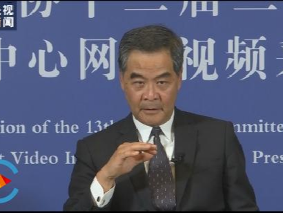 专访梁振英：不要低估中央处理香港问题的决心