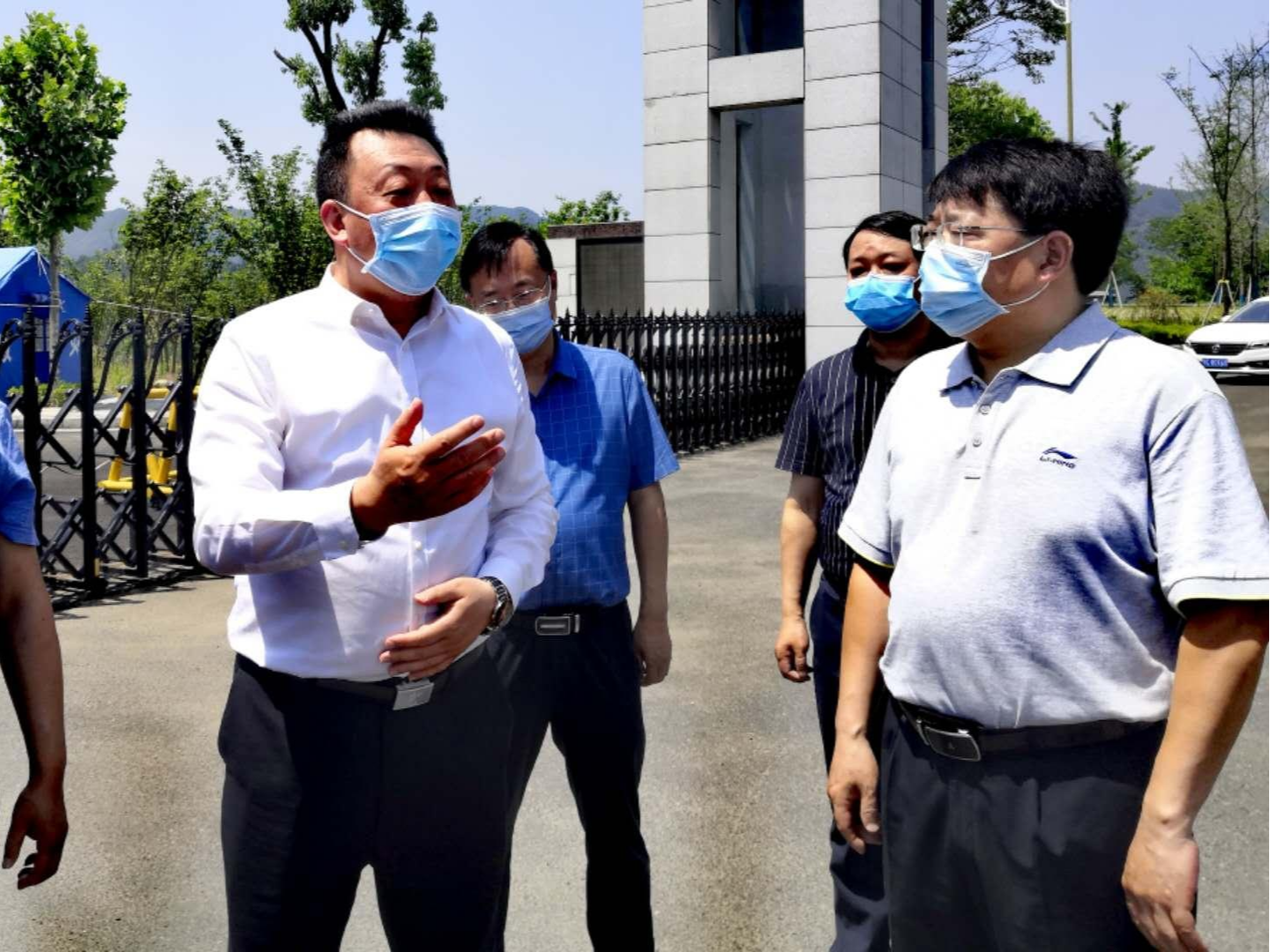 省应急管理厅厅长施政来竹调研