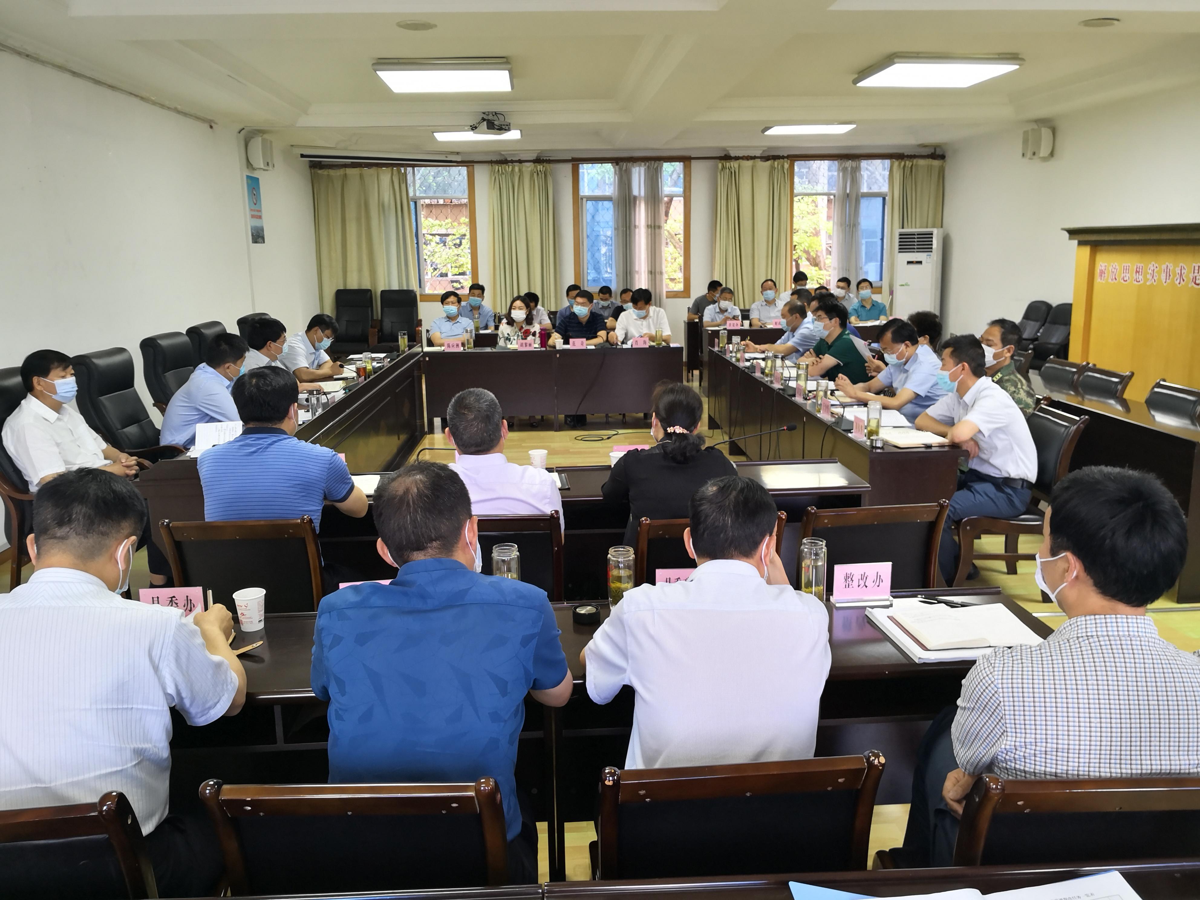 县委召开常委会议  部署省委巡视反馈意见整改等工作