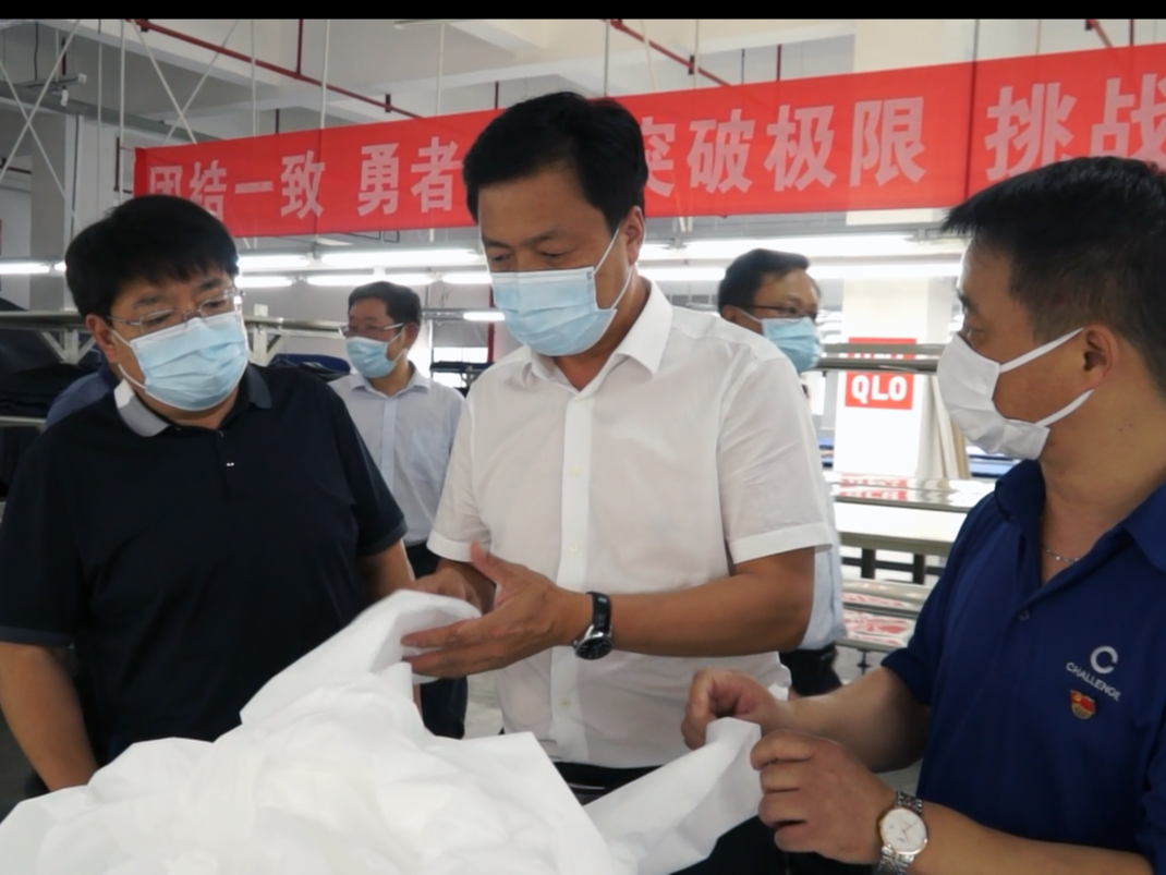 张启鸿来我县调研对口协作工作