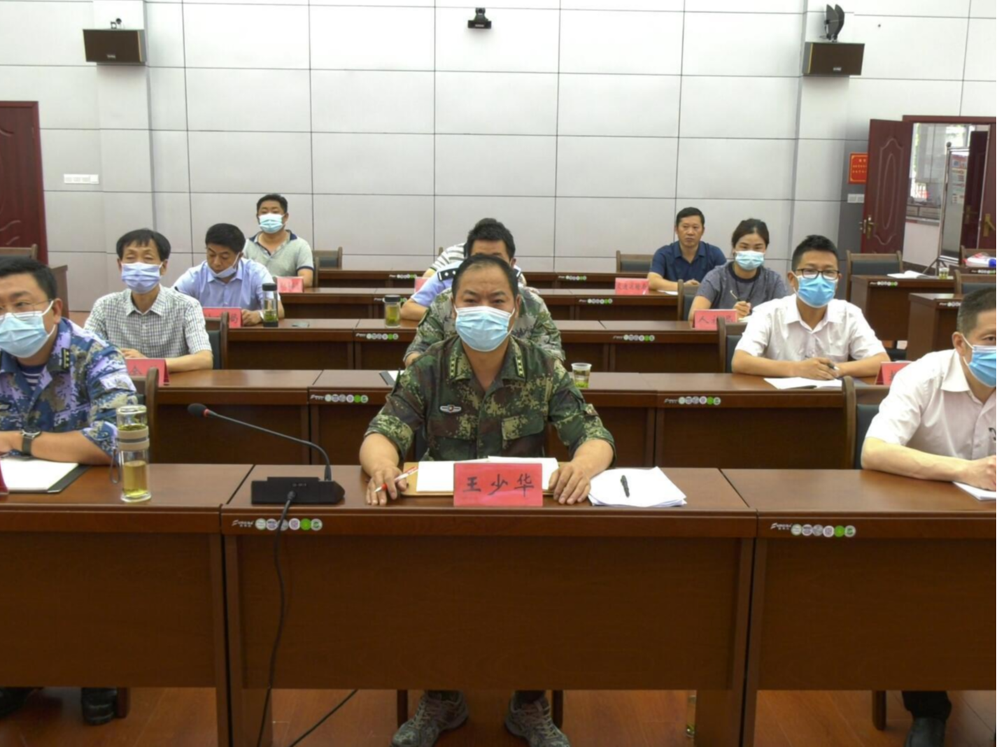 我县收看全省征兵任务动员部署电视电话会