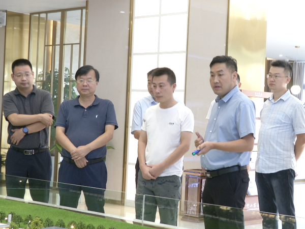 张湾区考察我县投融资平台建设情况