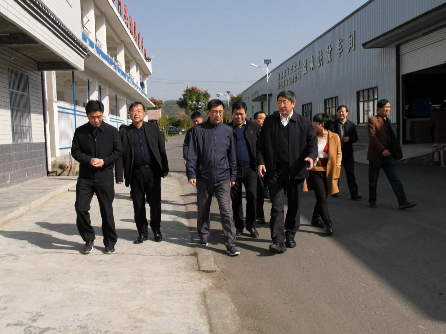 国家发改委抽查调研我县“十三五”易迁工作情况